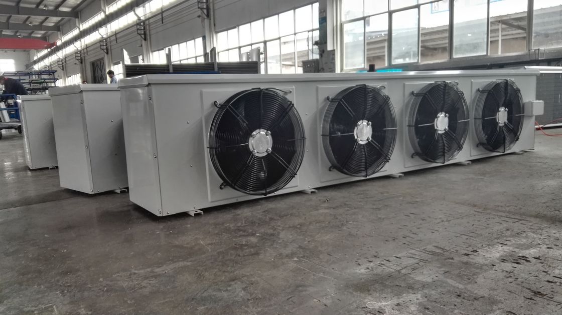 Peralatan Pendingin Evaporator Kamar Dingin Kondensor Dipasang Di Atap Untuk Makanan Laut