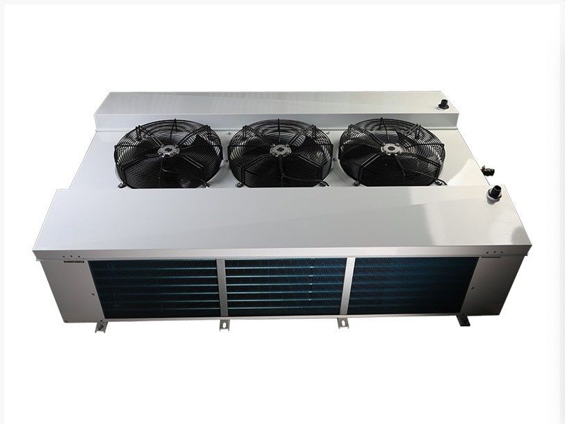 Dual-outlet Air Cooler with IP65 Waterproof Junction Box 23bar Pressure Test and R404A/R507/R22 Compatibility for Cold Rooms