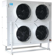 Pendingin Udara Tipe Lantai Pembekuan Cepat dengan Desain Baki Air Ganda untuk Evaporator Ruang Dingin