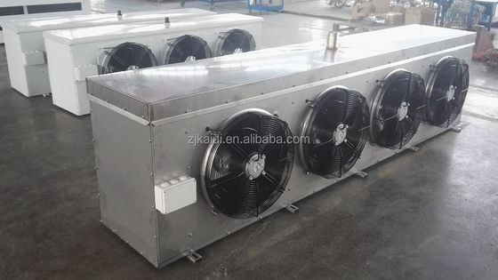 9mm Fin Stainless Cold Room Air Cooler Coolroom Unit Untuk Pencairan Makanan Pendingin Air