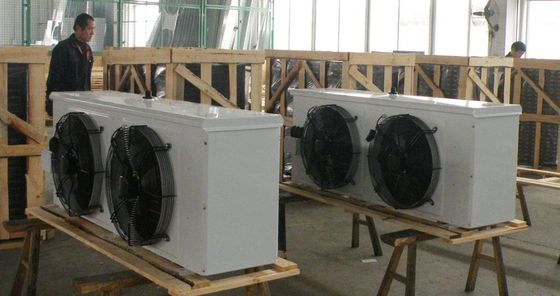Peralatan Pendingin Evaporator Kamar Dingin Kondensor Dipasang Di Atap Untuk Makanan Laut