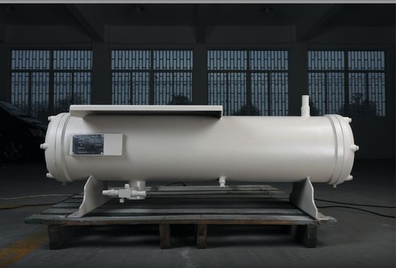 ODM Single Water Cooled Condenser Horizontal Shell Dan Tube Condenser