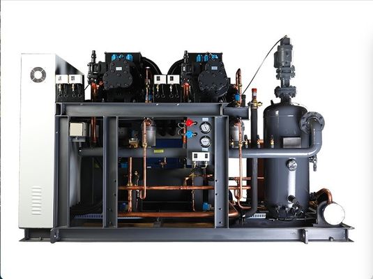 Peralatan Pendingin Ruangan Dingin Paralel Copeland Scroll Compressor Unit