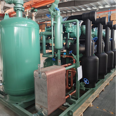 Kondensator Kamar Dingin Pendinginan Dengan Multi Compressor 4 Hp 5 Hp